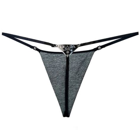 prada thongs underwear.